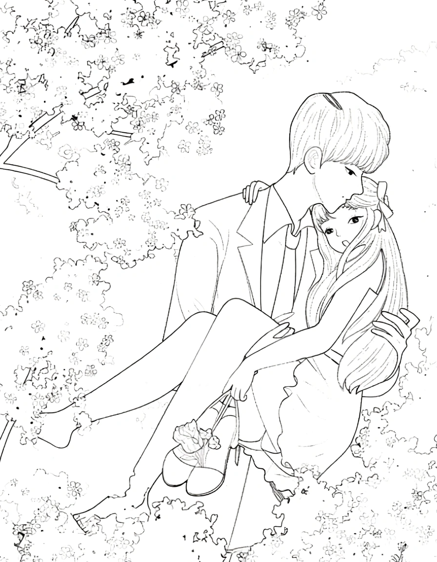 valentine's day color pages - coloring sheets