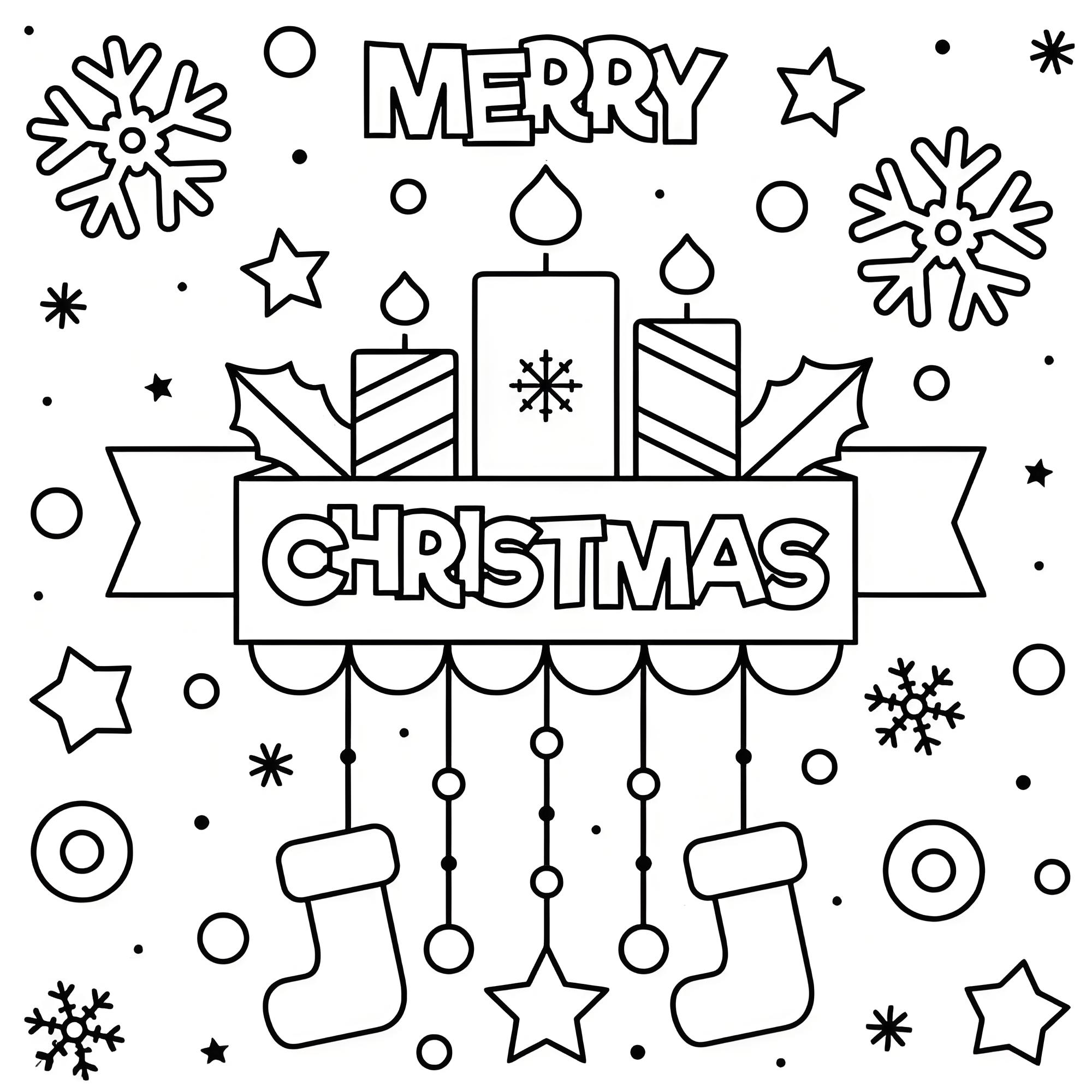 free christmas coloring pages - coloring books