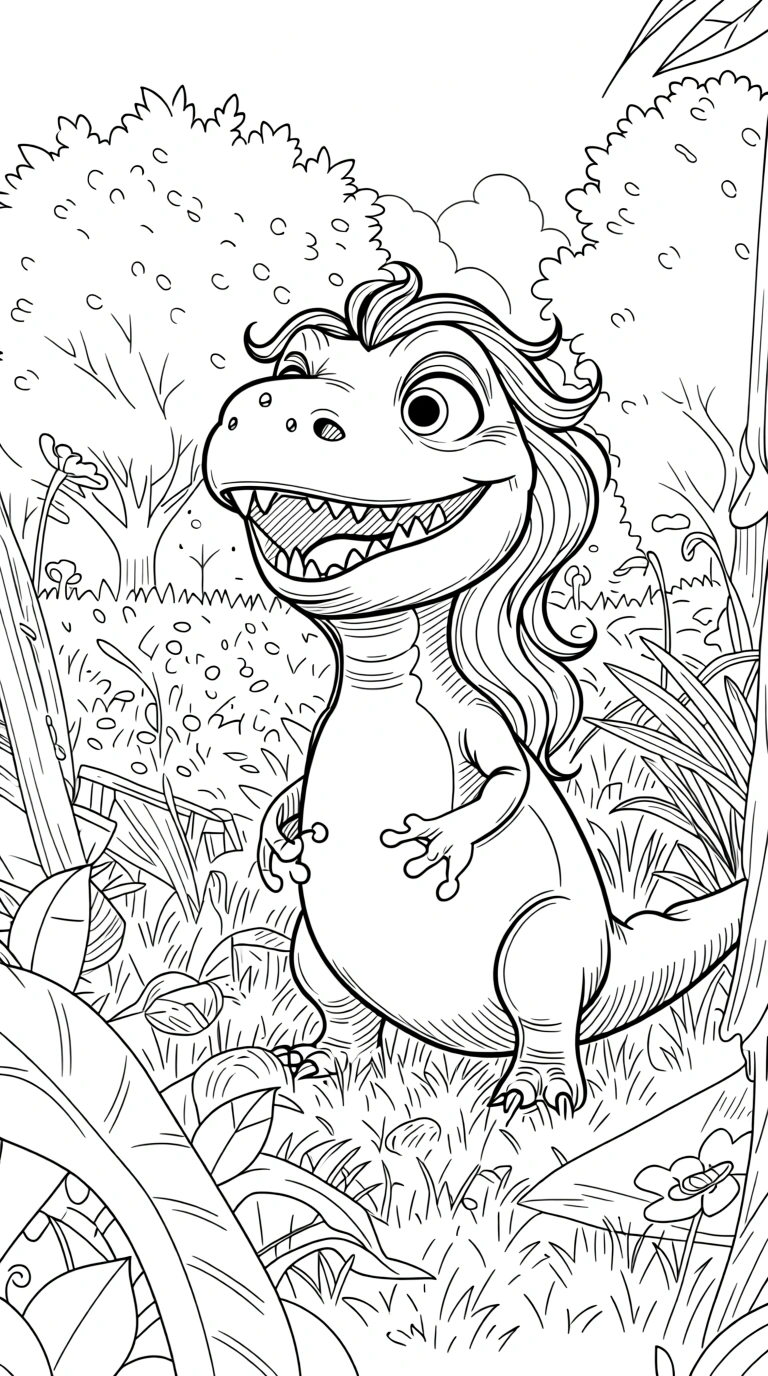 dinosaur coloring page - coloring pages free