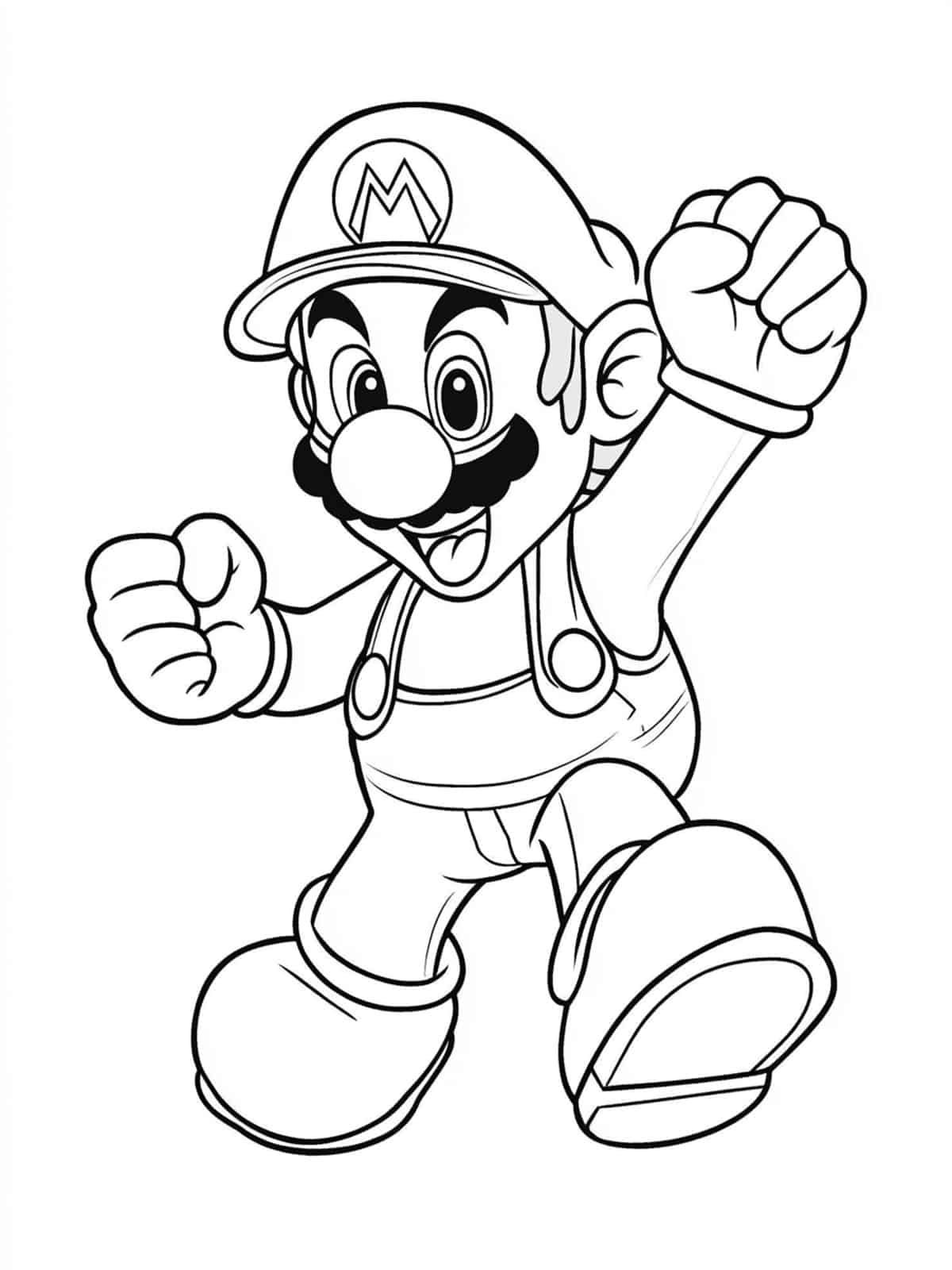 super mario coloring pages - coloring pages free